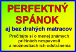 Perfekty spanok aj bez drahych natracov