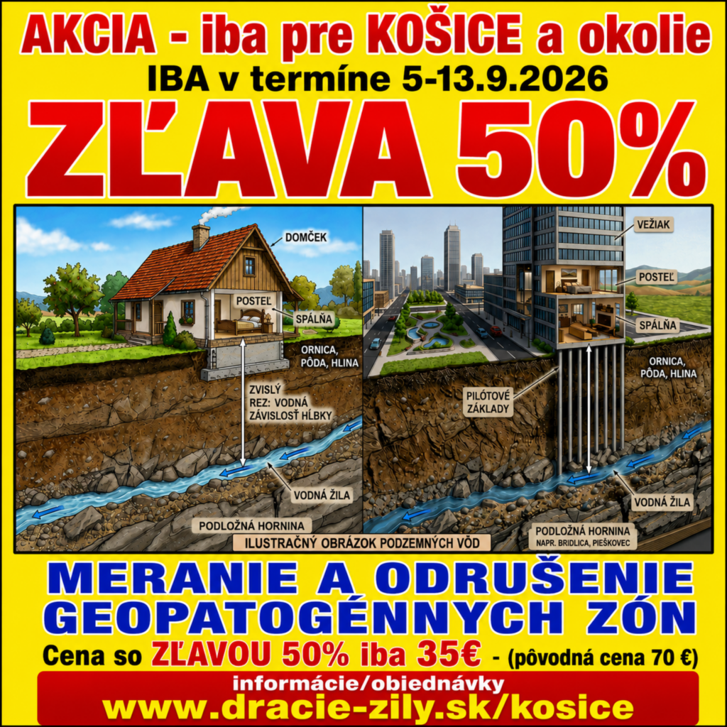 geopatogénne zóny košice